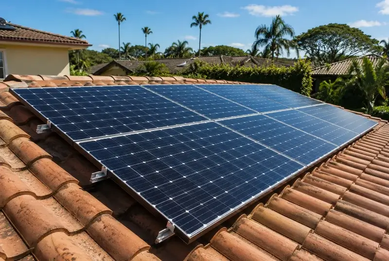 Installation de panneaux solaires à Gerstheim